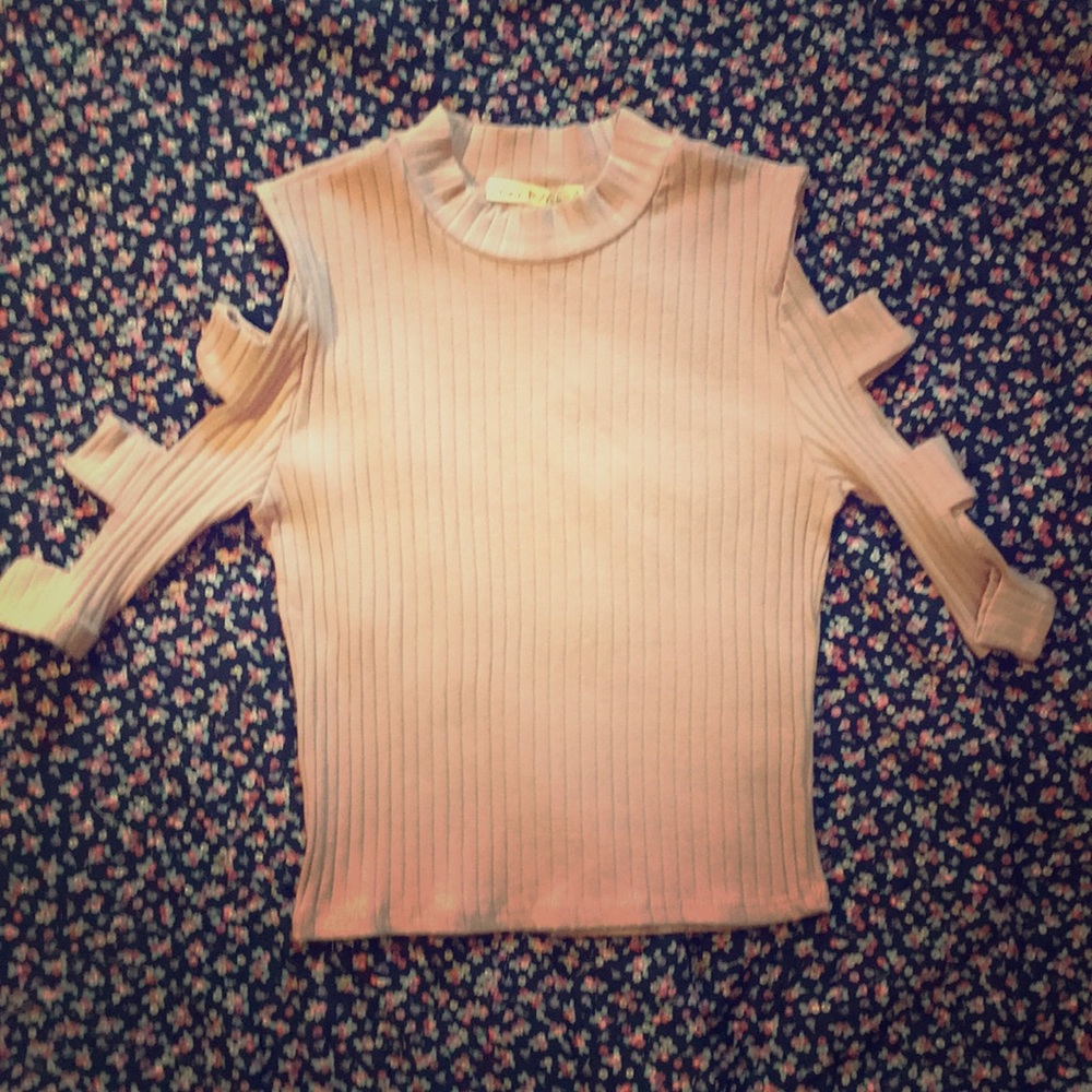 S/S Crop Lattice